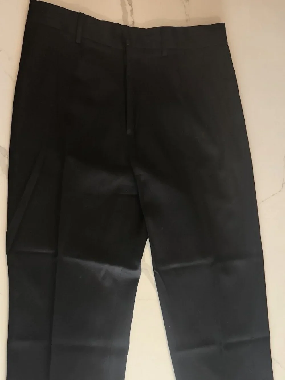 J.Crew Men's Black Dress Pants Trousers Flat Front